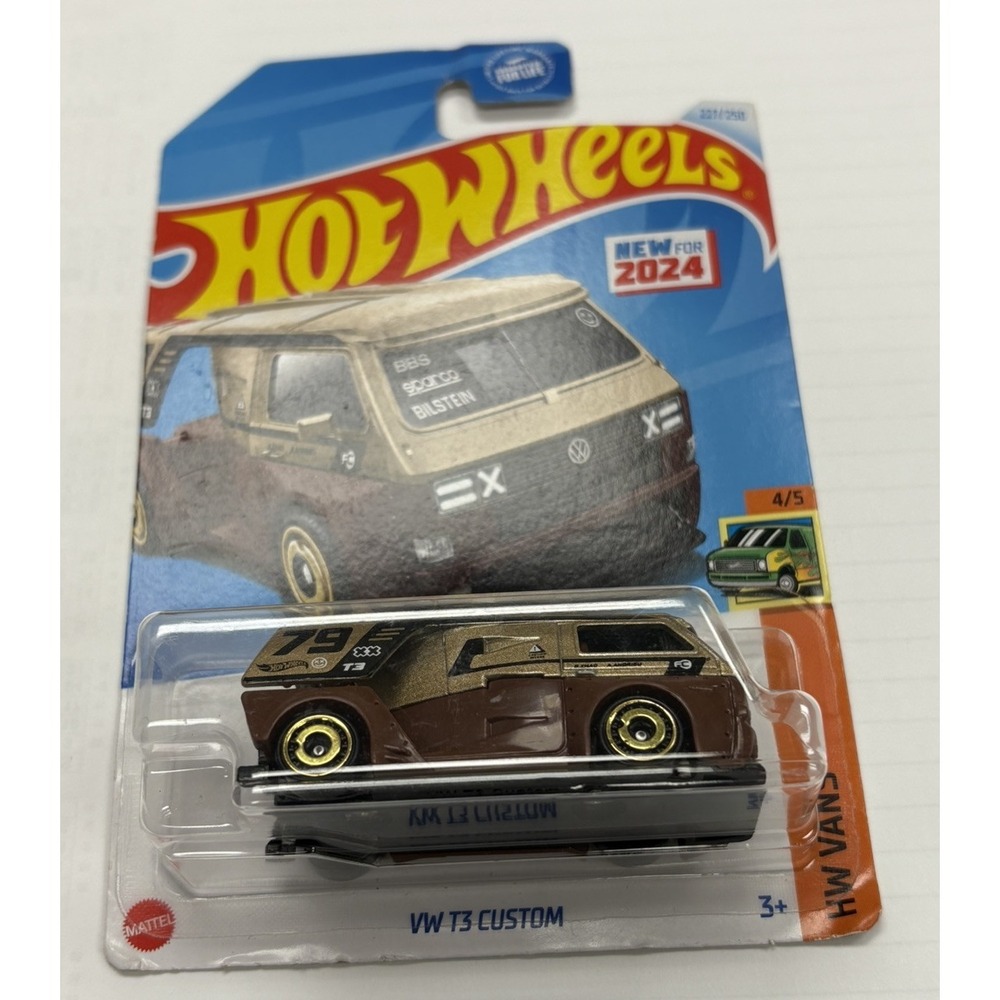 Hot Wheels VW T3 Custom #227 Mainline 2024 New Van